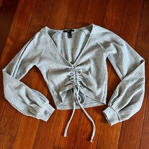 Long sleeve forever 21 adjustable straps small